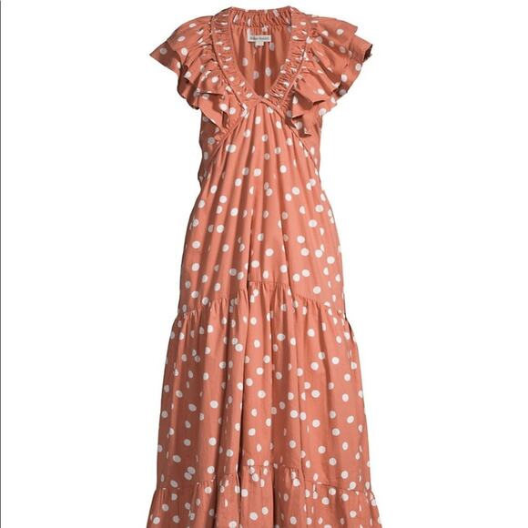 New Roller Rabbit Polkadot Tiered Dress - Picture 4 of 9